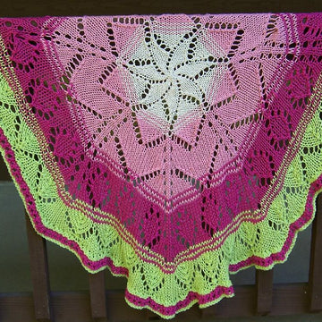Mary, Mary ... quite contrary blanket/shawl