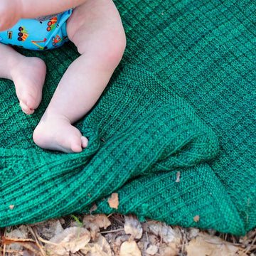 Toasty Waffle Blankie & Burpcloth