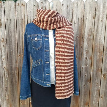 Angled Clusters Scarf