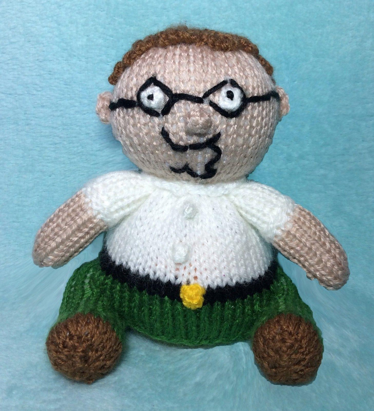Peter Griffin (Family Guy) choc orange cover / toy