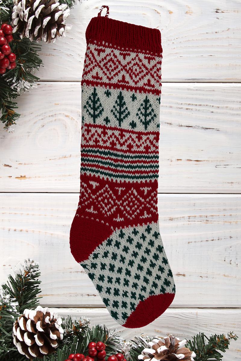 Vintage Christmas Stocking