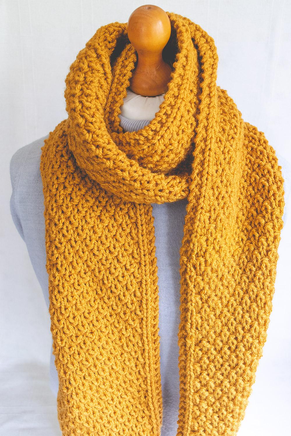 Reversible Scarf in Stylecraft Special Chunky