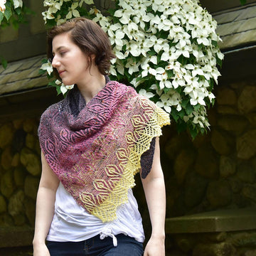 Berry Crumble Shawl