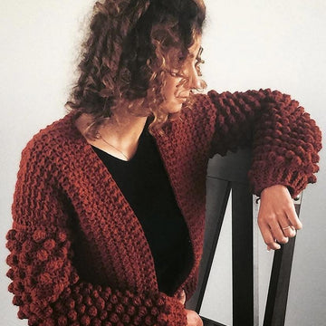 Cinnamon Bobble Jacket