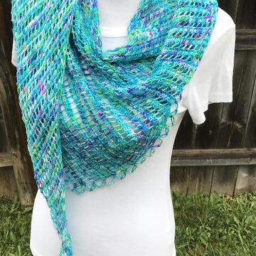 Azure Dreams Shawl