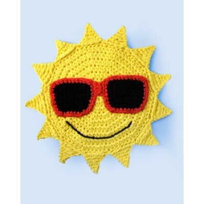Gotta Wear Shades Dishcloth in Lily Sugar 'n Cream Solids