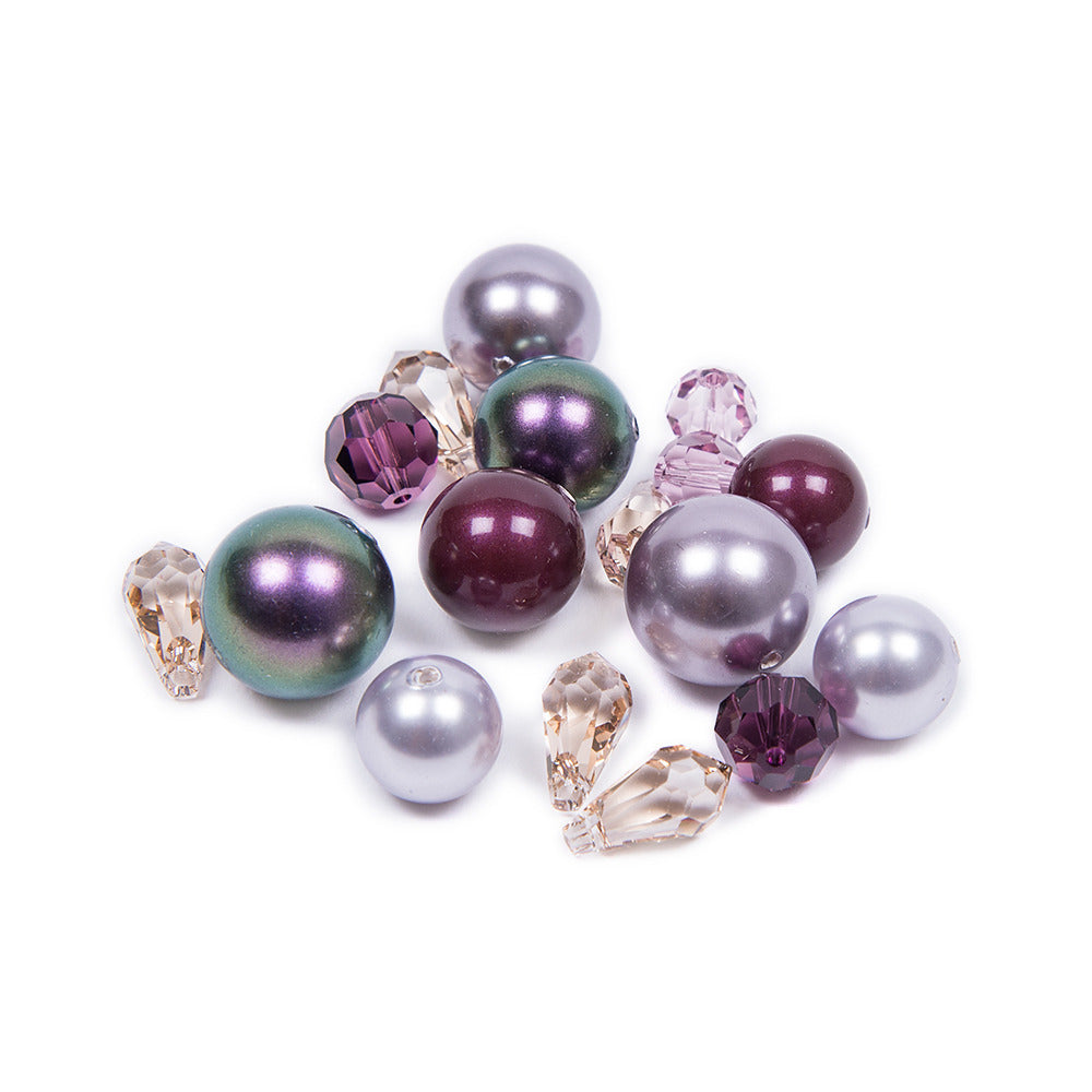 Rowan Swarovski Mixed Beads 7mm-16mm (Pack of 17)