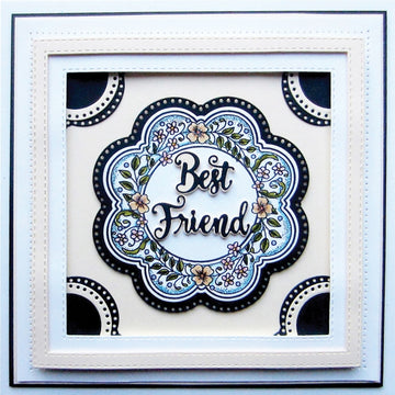 Creative Expressions Stamps To Die For By Sue Wilson - Claire's Sweet Garden Vine