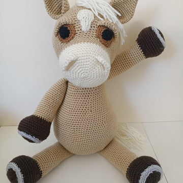 Crochet Amigurumi Toy Horse Biscuit