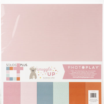 Photoplay Paper PhotoPlay Collection Pack 12"X12" - Snuggle Up Girl, 3 Designs/2 Each