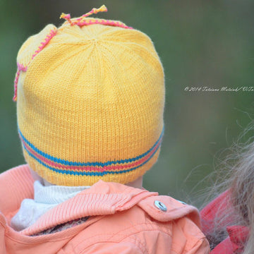 Spring Butterfly Baby Hat and Headband