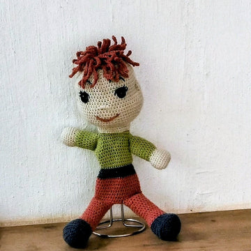 Crochet Hand puppet Mr Dilly