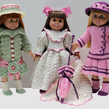 Victorian Wardrobe for 18 inch Dolls