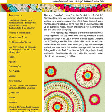 Mod Floral Mandalas