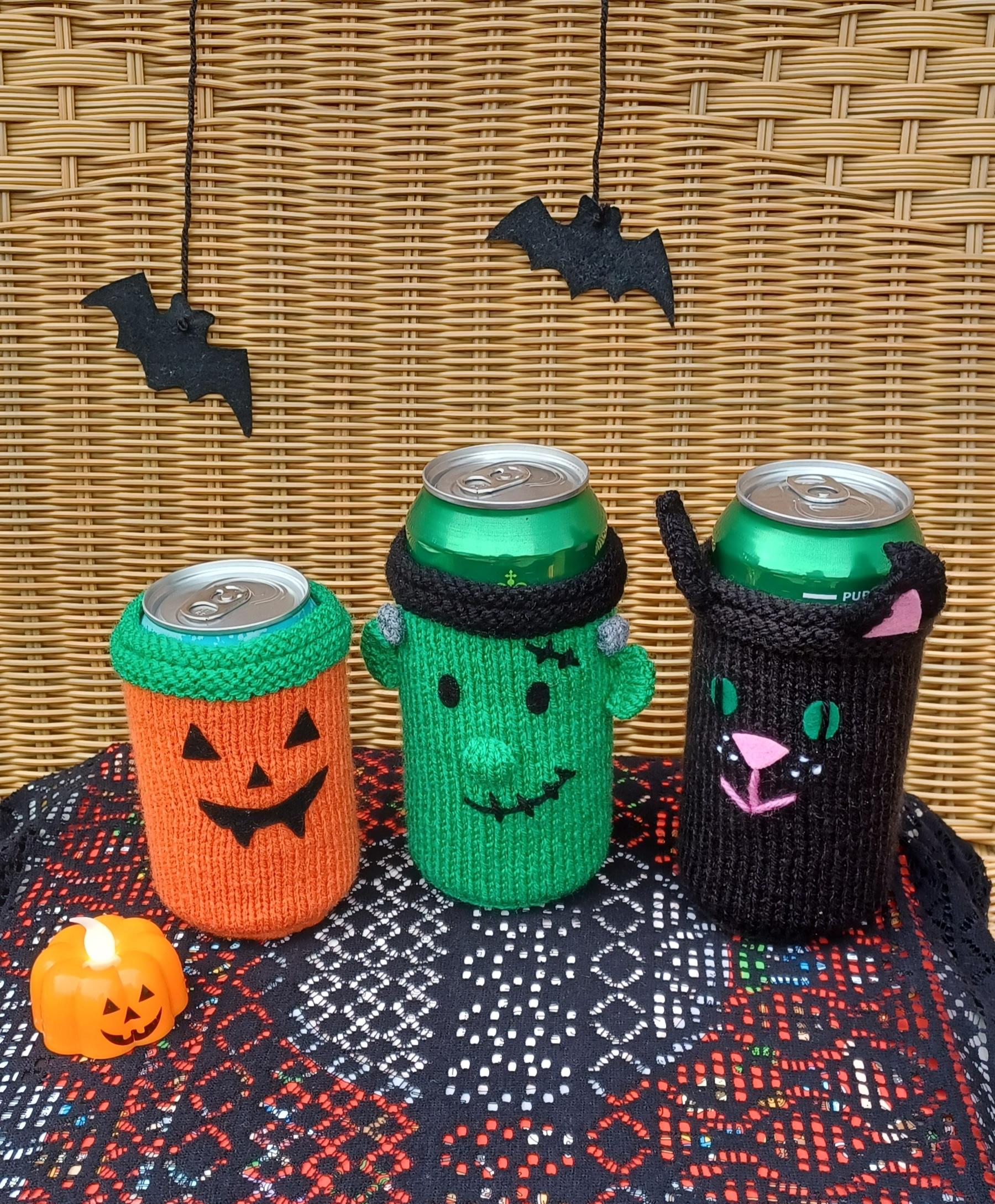 Spooky DK Halloween Can Cosy/Cosy