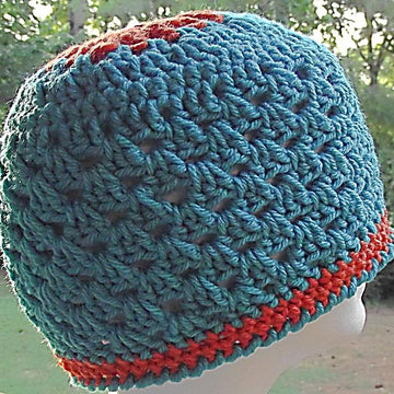 Mandala Hat Crocheted Pattern