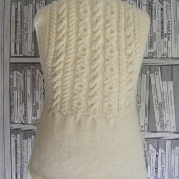 Adult Cable Vest Pattern