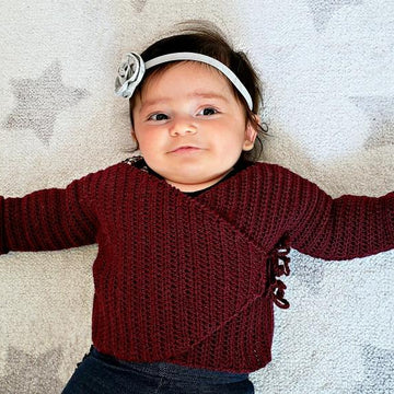 Gingersnap Wrap Sweater