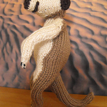 The Meerkat Family toy knitting pattern