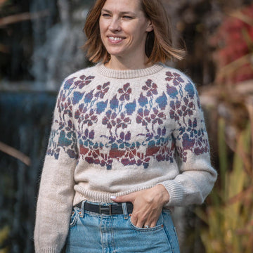 Sweet Violet Sweater