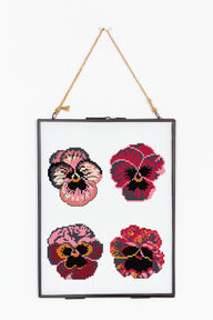 Pansy Gang  in DMC - PAT0088 -  Downloadable PDF