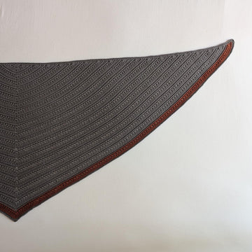 Hazy Dream Triangular Shawl