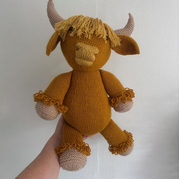 Chunky Highland Cow Toy