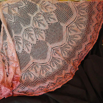 The Rose of Allendale Lace Shawl