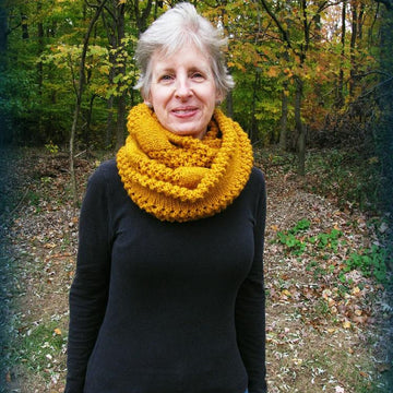 Black Walnut Infinity Scarf