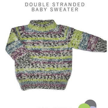 2323 Double Stranded Baby Sweater