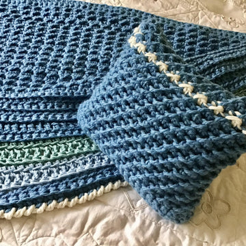 Blue Moon Baby Blanket
