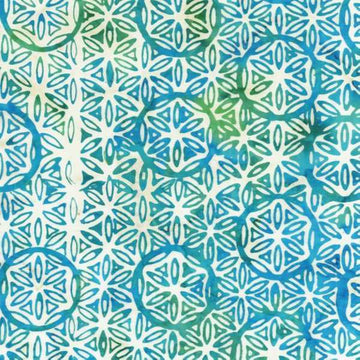 Anthology Fabrics Midnight Jade - Medallions II