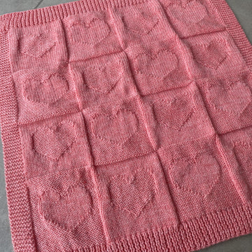 Duplicate Heart Blanket