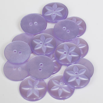 Round Star Buttons 17 mm