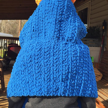 Triceratops Hooded Scarf