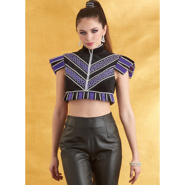 Simplicity Misses' Costume Tops by Andrea Schewe Designs S9627 - Sewing Pattern