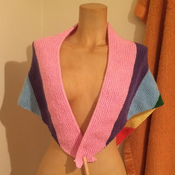 Beautiful Rainbow Shawl Pattern