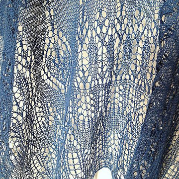 The Witches of Lake Enara rectangular shawl