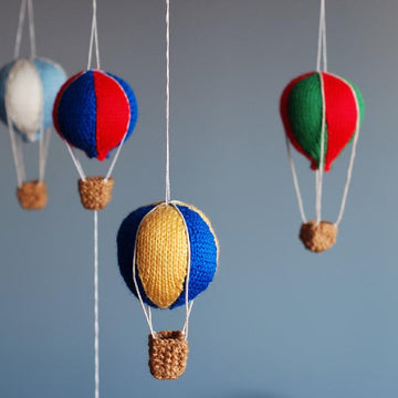 Baby Mobile, Hot Air Balloon Nursery Decor