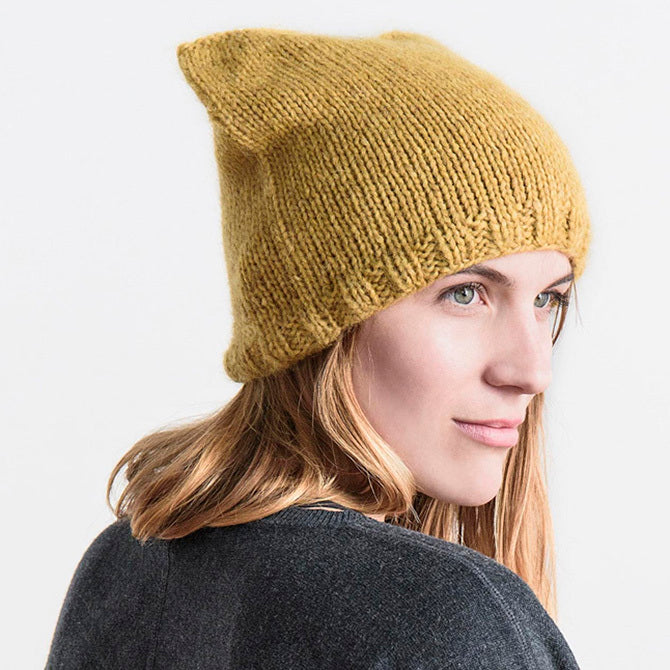 Hennepin Hat in Blue Sky Fibers Techno - 201714 - Downloadable PDF