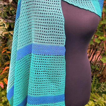 Emerald Drift Shawl