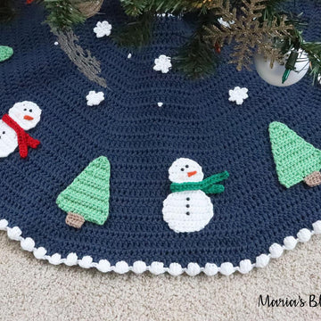 Snowman Tree Skirt