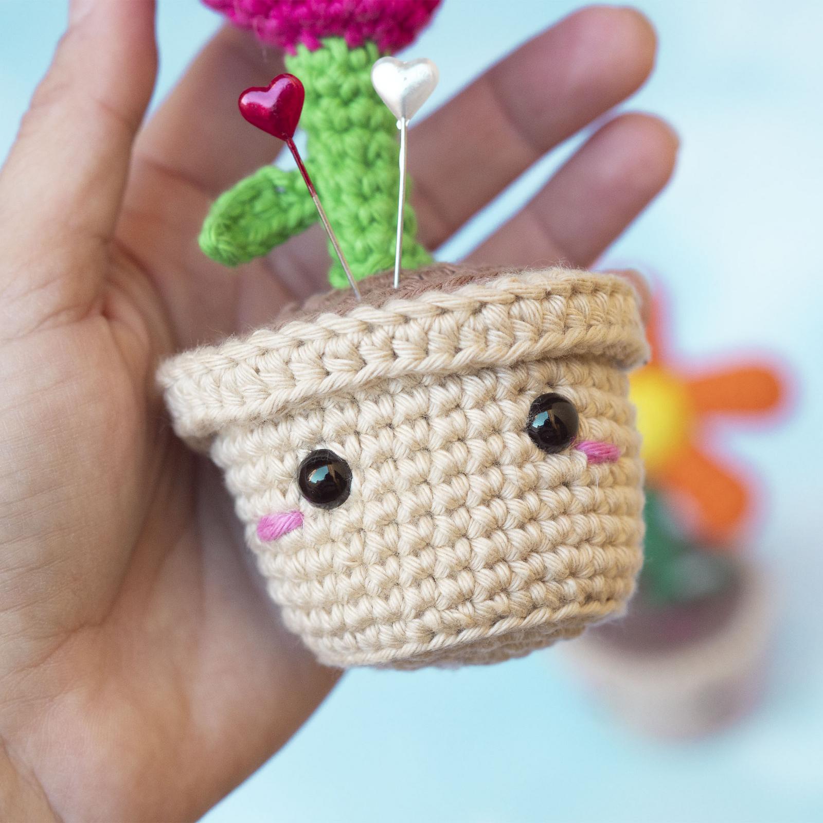 Pincushion flowerpots