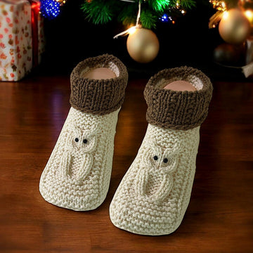 Owl Moccasin Slippers