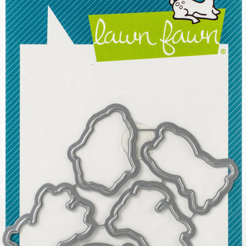 Lawn Fawn Lawn Cuts Custom Craft Die - Say What? Christmas Critters