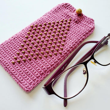 Beaded Eyeglass Case