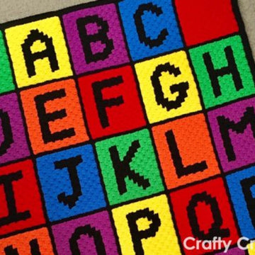 ABC Blanket pattern