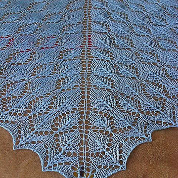 Verdant shawl