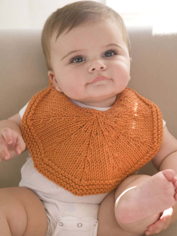 Orangelo Bib in Berroco Comfort Chunky
