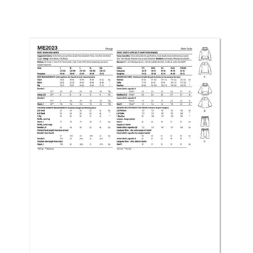 Know Me Men's Hoodie and Shorts by Norris Dánta Ford ME2023 - Sewing Pattern